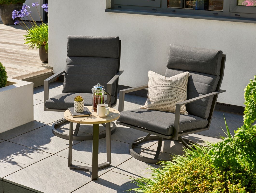 Maroon Lounge Set - Elements Home and Garden