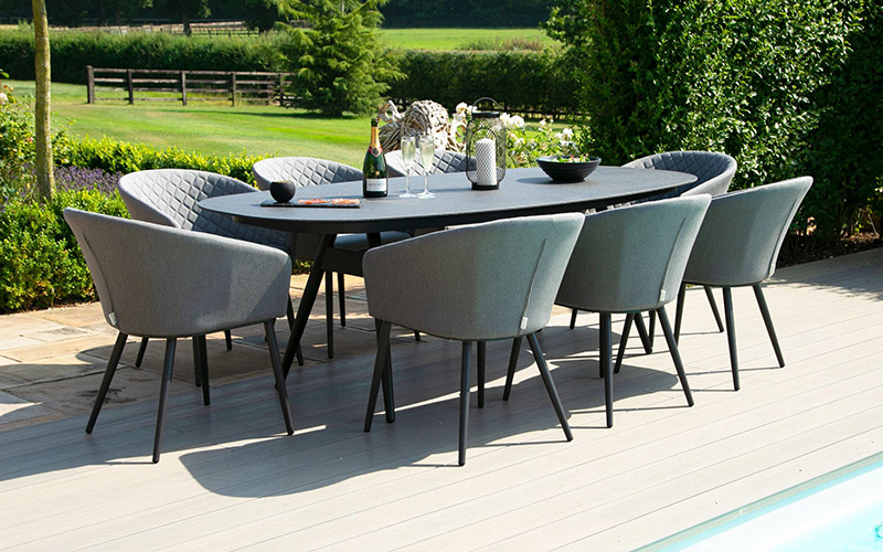 contemporary garden dining sets